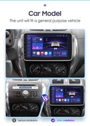 1 din android rádio estéreo do carro 10.1 girar tela de toque removível para universal carplay navegação gps bluetooth wifi autoradio