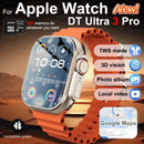 Dt ultra 3 smartwatch tela amoled 4gb mp3 mp4 player bluetooth rede compartilhamento app loja chatgpt inteligente ai relógio masculino sportwatch