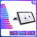 1 din android rádio estéreo do carro 10.1 girar tela de toque removível para universal carplay navegação gps bluetooth wifi autoradio