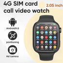 VP09 Smart Watch 4G Android Multi GB Armazenamento 4G/5G Cartão Sim GPS WIFI com câmera rotativa de 8MP