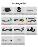 1 din android rádio estéreo do carro 10.1 girar tela de toque removível para universal carplay navegação gps bluetooth wifi autoradio