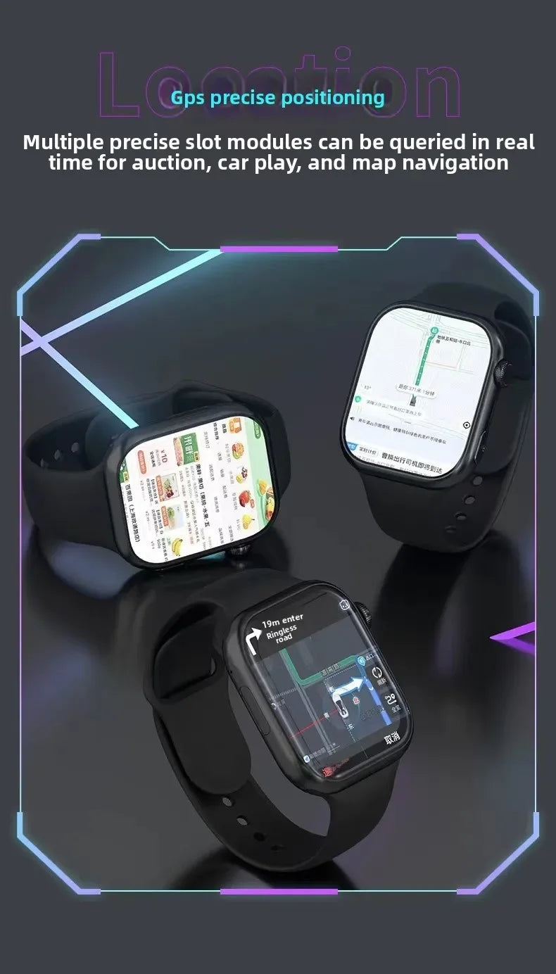 VP09 Smart Watch 4G Android Multi GB Armazenamento 4G/5G Cartão Sim GPS WIFI com câmera rotativa de 8MP