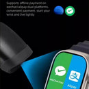 HK10 ULTRA-A 2.02 polegadas Novo relógio de inteligência multifuncional Bluetooth Compartilhamento de rede Navegação GPS NFC e pagamento duplo