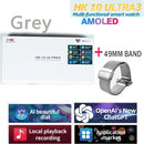 Nova origina hk10 ultra 3 smartwatch masculino 4g rom chatgpt nfc bússola hk9 ultra2 max atualizar relógios esportes bt chamada relógio inteligente masculino