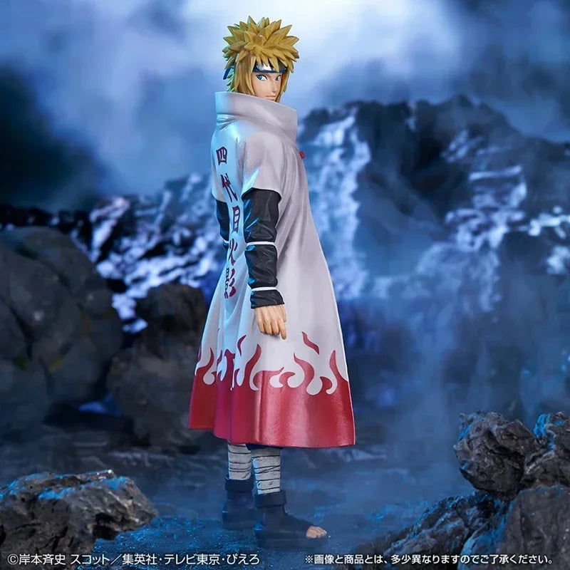Naruto Shippuden – Figura de Ação 20 cm (Sasuke, Kakashi, Minato) | Bandai Colecionável