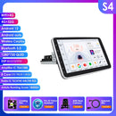 1 din android rádio estéreo do carro 10.1 girar tela de toque removível para universal carplay navegação gps bluetooth wifi autoradio