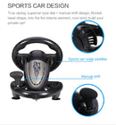 Pxn v3ii gaming volante pedal vibração controlador de jogo de corrida para xbox um para pc para ps3 ps4 para n-switch