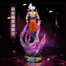 Dragon ball anime figura 25cm son goku ultra instinto super saiyan estatueta estátua de pvc modelo ornamento coleção presente brinquedo