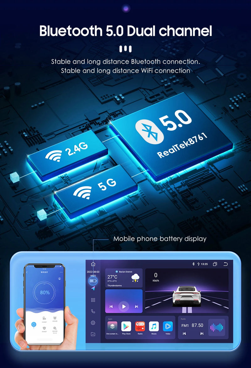1 din android rádio estéreo do carro 10.1 girar tela de toque removível para universal carplay navegação gps bluetooth wifi autoradio