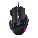 1 PC ITLY New Hyperspeed USB Gaming Mouse RGB Backlit Ergonômico Jogo Ratos 7D Esports Wired Mouse para PC portátil Gamer