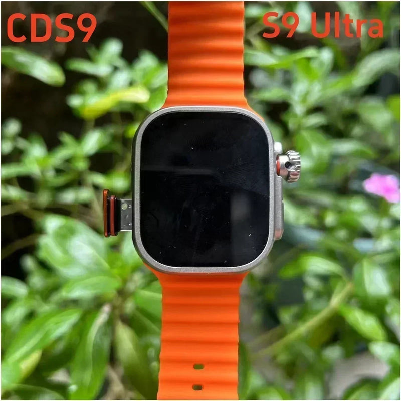 All-link Network smartwatch CDS9 4G 256GB de armazenamento, câmera rotativa integrada, aplicativo GPS WIFI, rastreador de frequência cardíaca, relógio esportivo