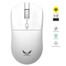 Mouse gamer sem fio 2.4g, ergonômico, 800-1200-1600 dpi, recarregável, para escritório, pc, laptop, macbook pro