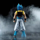 31cm anime dragon ball z super saiyan azul gogeta pvc figura de ação modelo brinquedos decoração de mesa presente aniversário das crianças