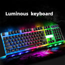 USB Wired Keyboard Mouse Set 104 Teclas Backlight Gaming Keyboard Gaming Mouse para computador portátil PC
