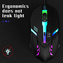 1 PC SOMENTE M01 Esportes LED Luminoso Retroiluminado USB Wired Gaming Mouse para Desktop PC Laptop Office Computer Gaming Mouse