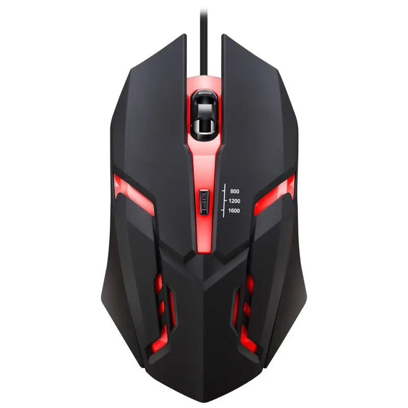 1 PC SOMENTE M01 Esportes LED Luminoso Retroiluminado USB Wired Gaming Mouse para Desktop PC Laptop Office Computer Gaming Mouse