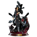 Naruto Anime Modelo Toy, Estátua Uchiha Itachi, Decoração para Casa Ornamento para Namorado, Presente Popular, 28cm