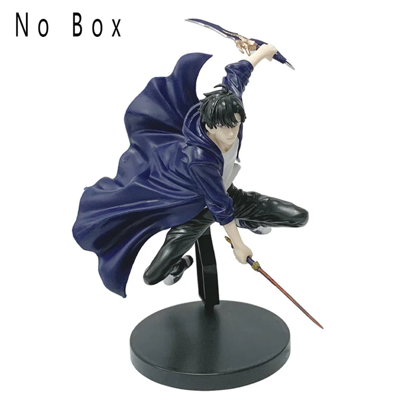 Solo nivelamento sung jin woo anime figura minério dartal nível up na ken shun mizushino anime figuras colecionáveis modelo boneca brinquedos presentes