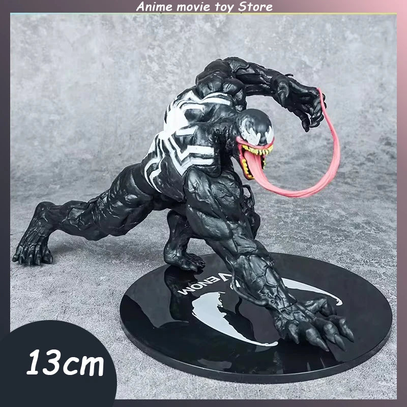 Anexando posição propensa venenos spidermans filme figura ação pvc anime brinquedos artesanais modelo decoração ornamentos boneca festival