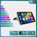 1 din android rádio estéreo do carro 10.1 girar tela de toque removível para universal carplay navegação gps bluetooth wifi autoradio