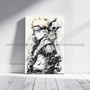 Anime uzumaki naruto lona hd imprime imagem uchiha sasuke arte de parede pintura decoração para casa hatake kakashi cartaz sem moldura