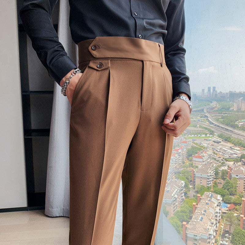 Casual Fashion Solid Color Casual Pants