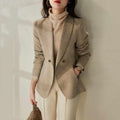 Waist Was Thinner Professional One Button Woolen Suit Jacket