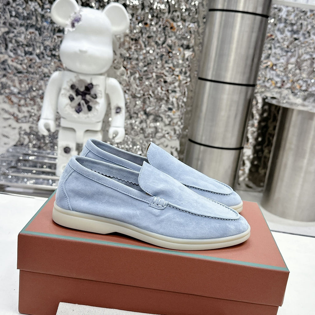 Loafers Matte Suede Slip-on Men