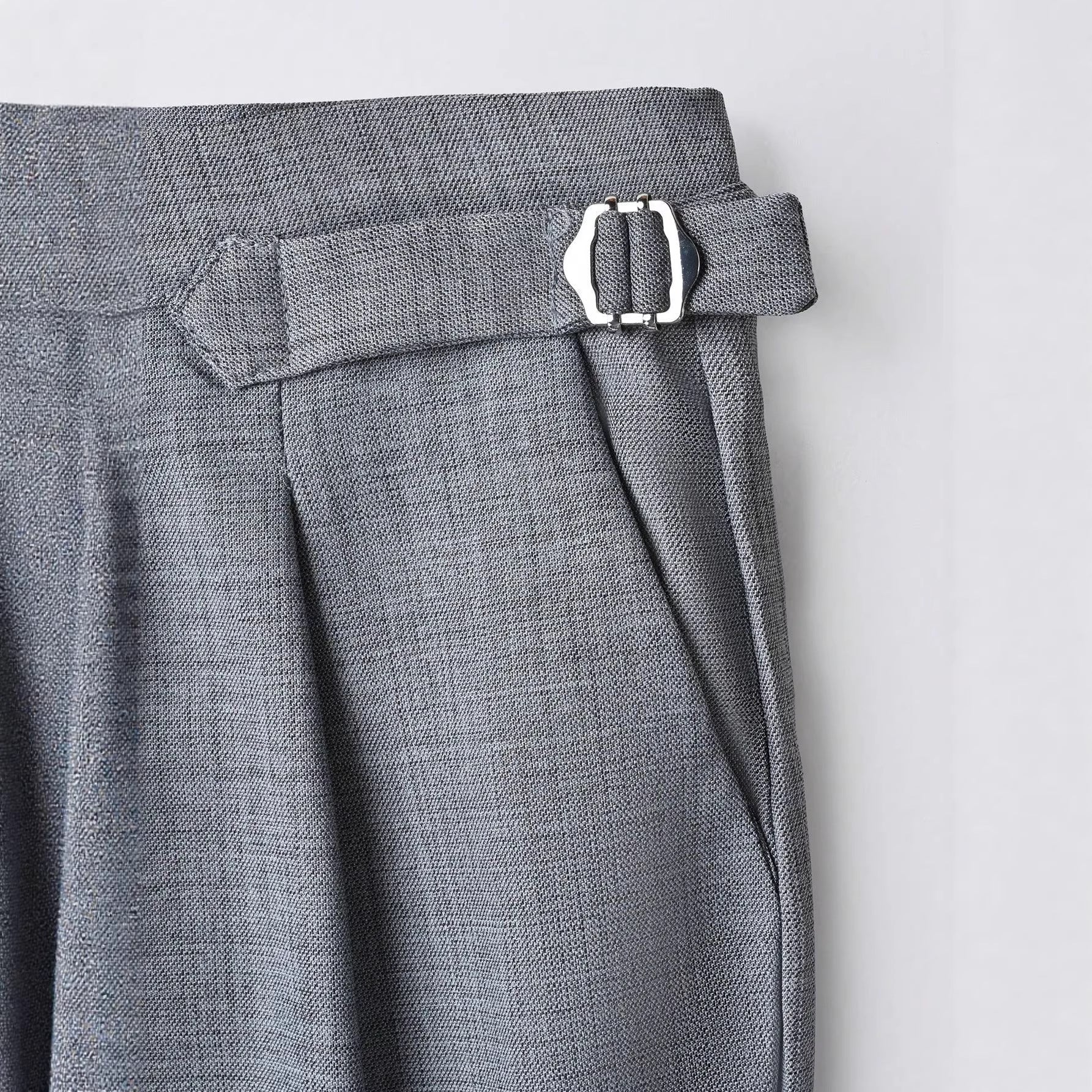 Men's Business Suit Trousers Straight-Leg Pants
