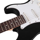Electric guitar set for beginners, gift with amplifier - black-2