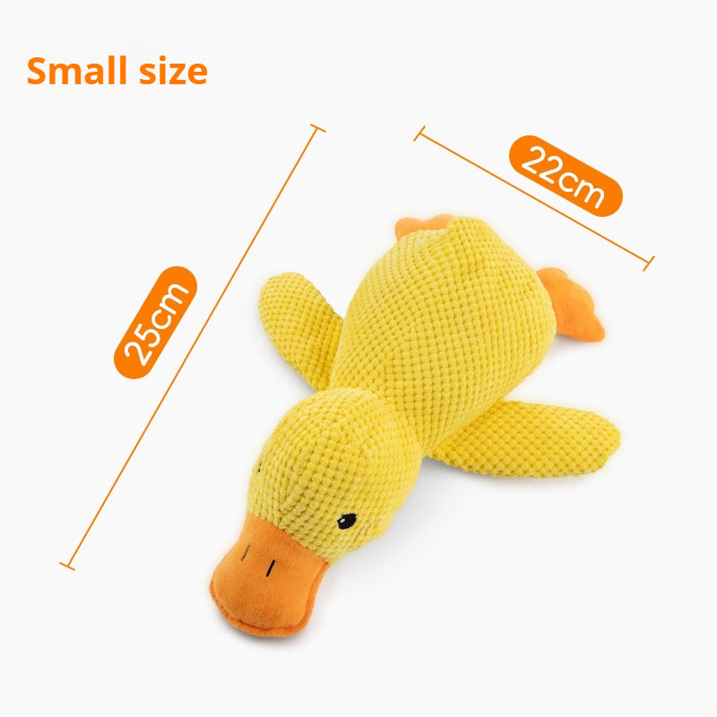 Pato de Pelúcia com Apito para cães