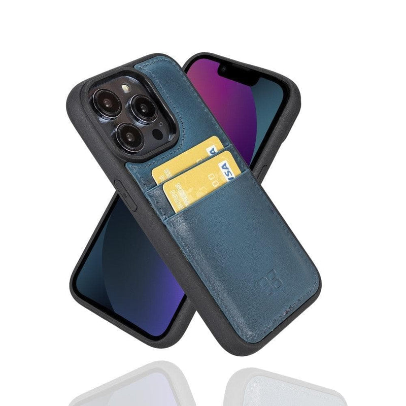 iPhone 15 Leather Case with CardHolder-5