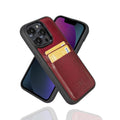iPhone 15 Leather Case with CardHolder-9