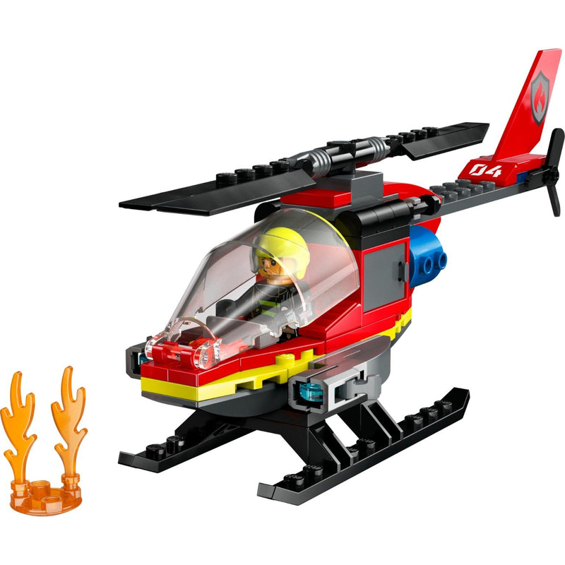 Lego City Helicóptero de Resgate dos Bombeiros-1