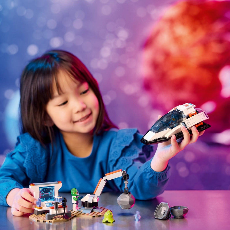Lego City Nave Espacial e Descoberta de Asteroide-2