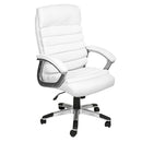 Premium boss swivel chair, 2 colors - white-0