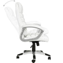 Premium boss swivel chair, 2 colors - white-2