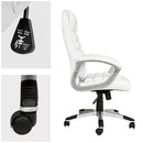 Premium boss swivel chair, 2 colors - white-4