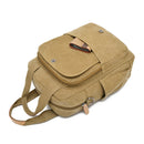 Leisure Canvas Shoulder Bag Wearproof Multi-functional Backpack-2