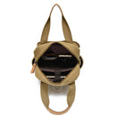 Leisure Canvas Shoulder Bag Wearproof Multi-functional Backpack-3