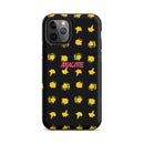 iPhone 14, 13, 12, 11 Christmas Theme iPhone Cases Star Black Anacotte-2