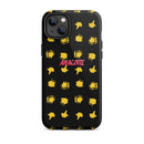 iPhone 14, 13, 12, 11 Christmas Theme iPhone Cases Star Black Anacotte-13